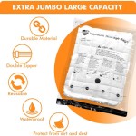 10 Medimu vacuum storage bags with electric pump, plastic packaging bags, space-saving sealed compression bags, suitable for blankets, quilts, pillows, and clothing.